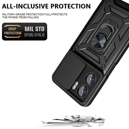Cover til Oppo A57 4G / A57s / Oneplus Nord N20 SE, Techsuit, CamShield, Sort