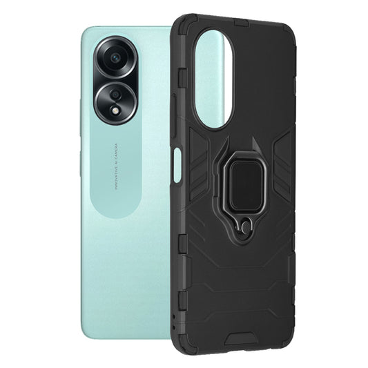 Cover til Oppo A58 4G, Techsuit, Shield, Sort