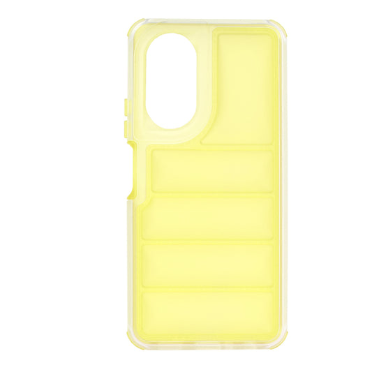 Cover til Oppo A58 4G, Techsuit, Wave Shield, Gul