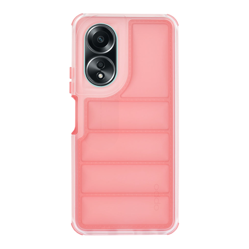 Cover til Oppo A58 4G, Techsuit, Wave Shield, Rød