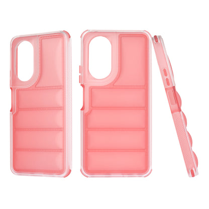 Cover til Oppo A58 4G, Techsuit, Wave Shield, Rød