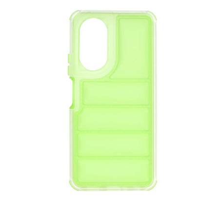 Cover til Oppo A58 4G, Techsuit, Wave Shield, Grøn