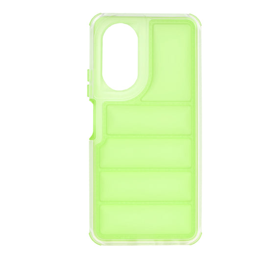 Cover til Oppo A58 4G, Techsuit, Wave Shield, Grøn