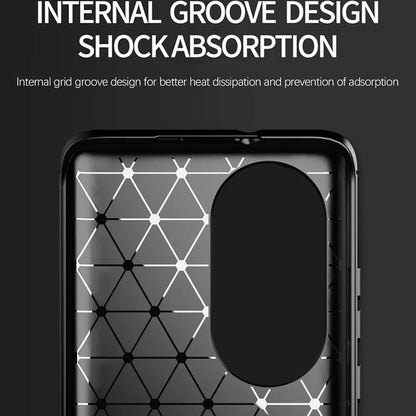 Case for Oppo A58 5G / A78 5G, Techsuit, Carbon, Black