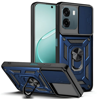 Etui til Oppo A6 4G, Techsuit, CamShield, Blå