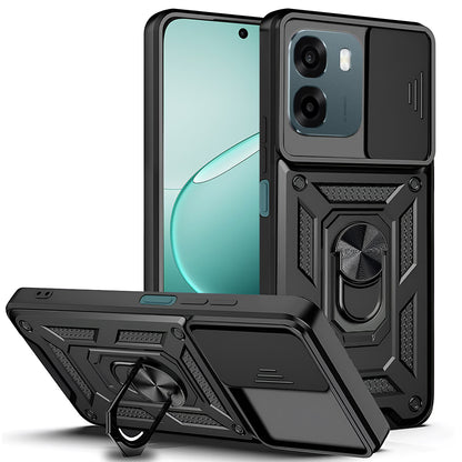 Etui til Oppo A6 4G, Techsuit, CamShield, Sort