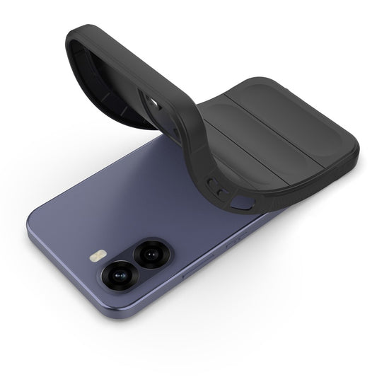 Etui til Oppo A6 4G, Techsuit, Magic Shield, Sort