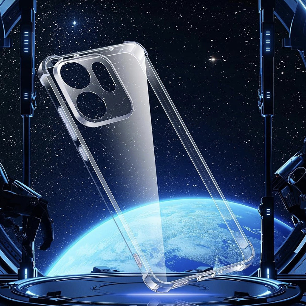Etui til Oppo A6 4G, Techsuit, Shockproof Clear, Gennemsigtig