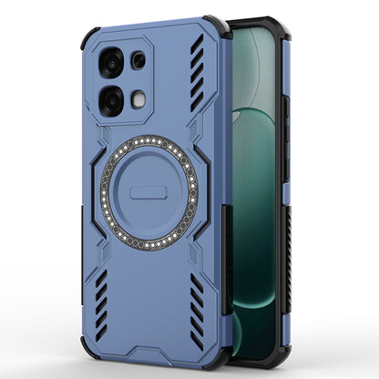 MagSafe cover til Oppo A6 Pro 5G / A6 Pro 4G, Techsuit, ArmorMag, Blå