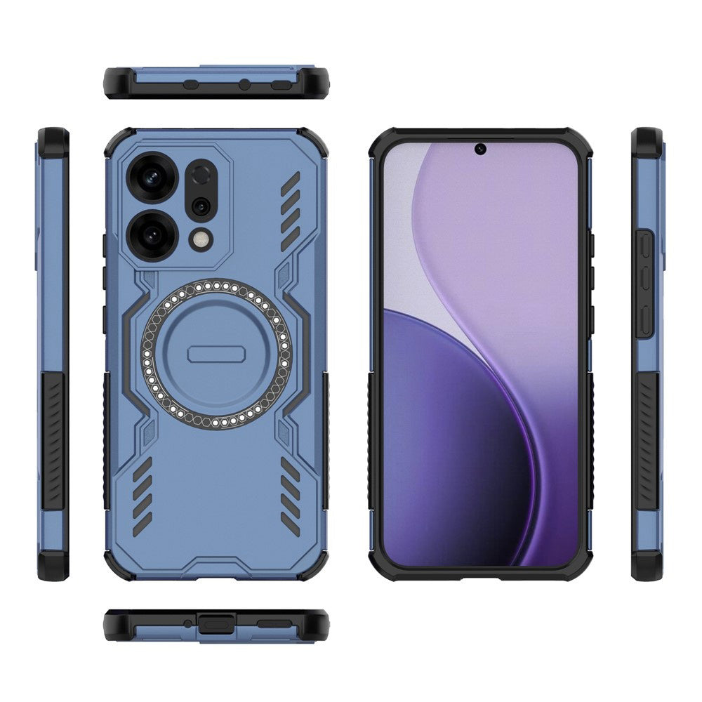 MagSafe cover til Oppo A6 Pro 5G / A6 Pro 4G, Techsuit, ArmorMag, Blå