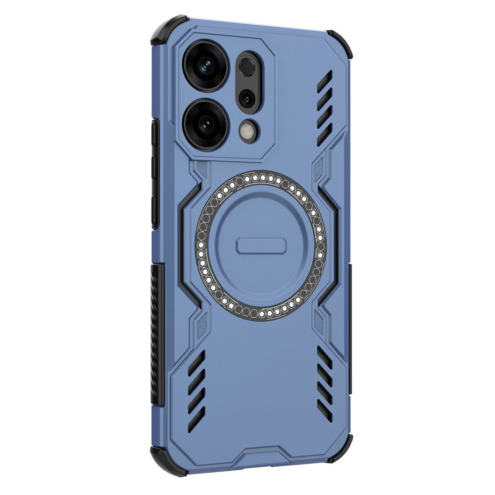 MagSafe cover til Oppo A6 Pro 5G / A6 Pro 4G, Techsuit, ArmorMag, Blå