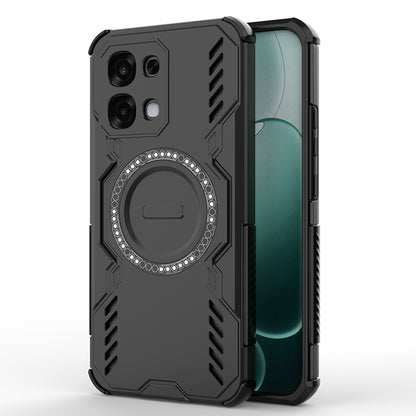 MagSafe cover til Oppo A6 Pro 5G / A6 Pro 4G, Techsuit, ArmorMag, Sort