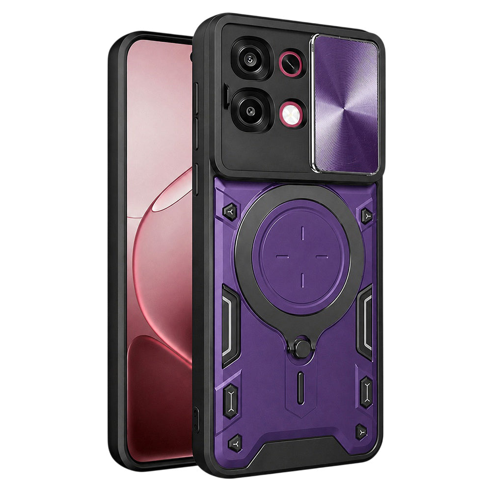 Cover til Oppo A6 Pro 5G / A6 Pro 4G, Techsuit, CamGuard Pro, Lilla