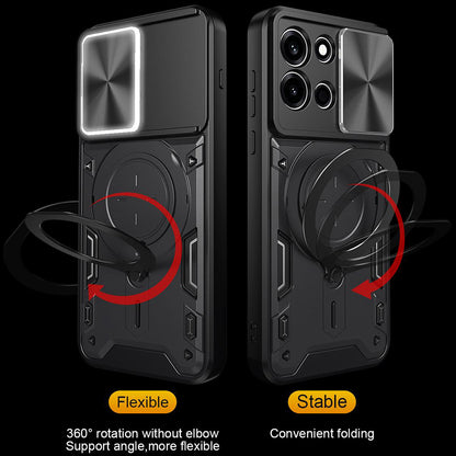 Cover til Oppo A6 Pro 5G / A6 Pro 4G, Techsuit, CamGuard Pro, Lilla
