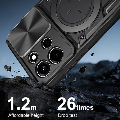 Cover til Oppo A6 Pro 5G / A6 Pro 4G, Techsuit, CamGuard Pro, Rød