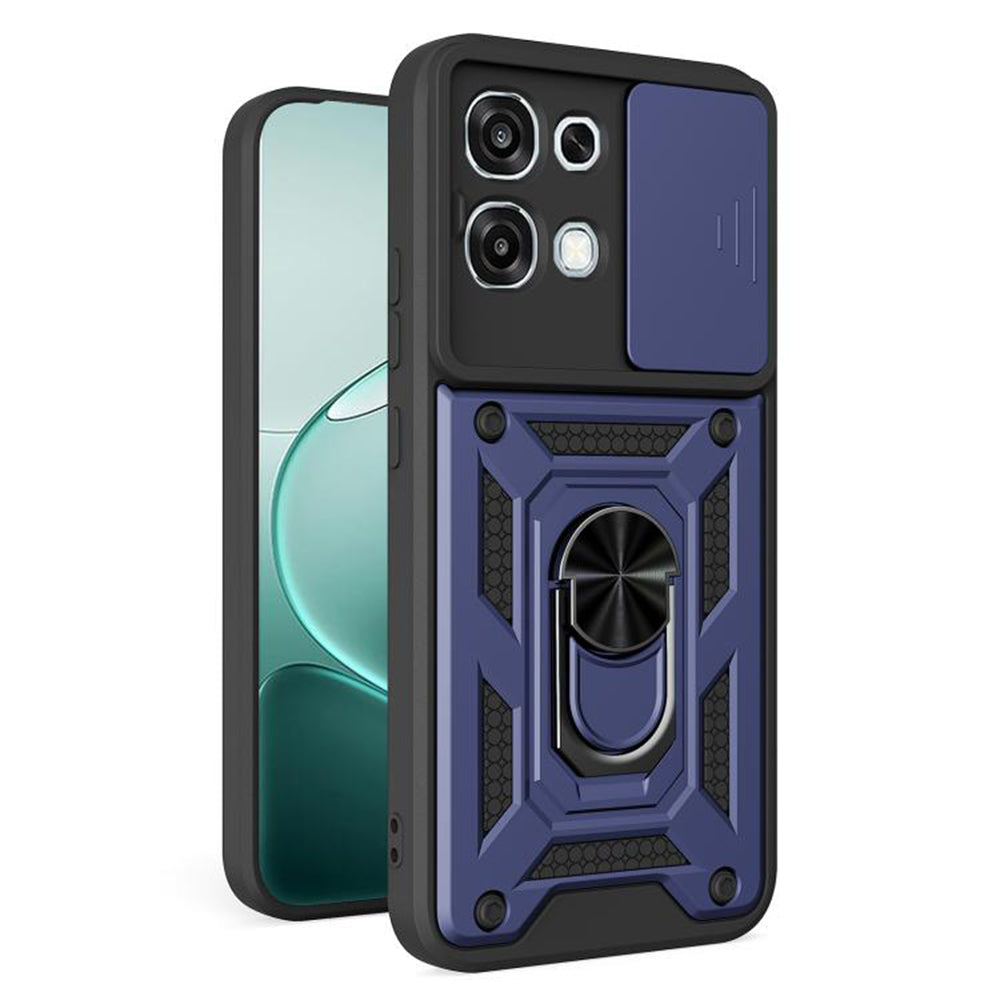 Etui til Oppo A6 Pro 5G / A6 Pro 4G, Techsuit, CamShield, Blå