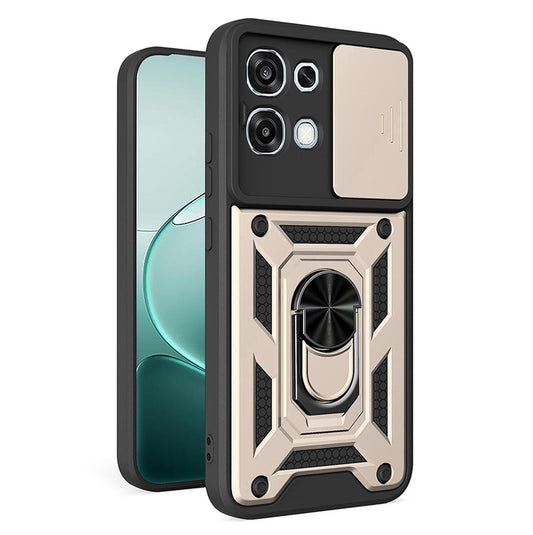 Cover til Oppo A6 Pro 5G / A6 Pro 4G, Techsuit, CamShield, Guld
