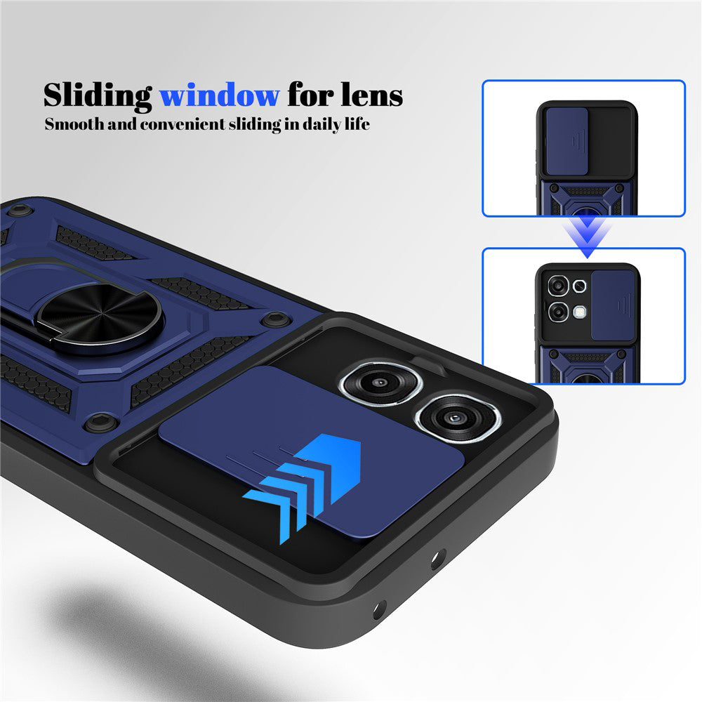 Etui til Oppo A6 Pro 5G / A6 Pro 4G, Techsuit, CamShield, Sort