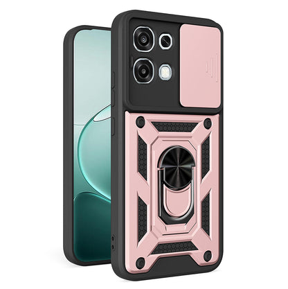 Cover til Oppo A6 Pro 5G / A6 Pro 4G, Techsuit, CamShield, Lyserød Guld