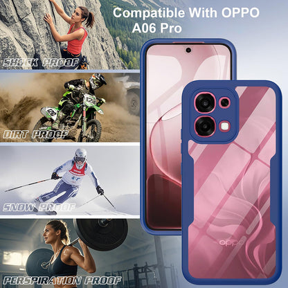 Etui til Oppo A6 Pro 5G / A6 Pro 4G, Techsuit, ColorVerse 360, Blå