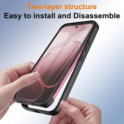 Etui til Oppo A6 Pro 5G / A6 Pro 4G, Techsuit, ColorVerse 360, Sort