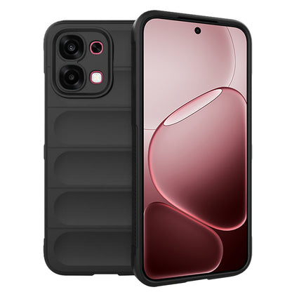 Etui til Oppo A6 Pro 5G / A6 Pro 4G, Techsuit, Magic Shield, Sort