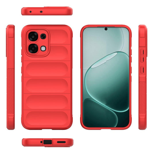 Cover til Oppo A6 Pro 5G / A6 Pro 4G, Techsuit, Magic Shield, Rød