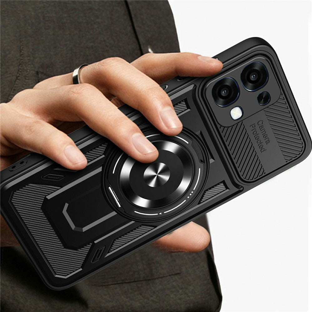 Cover til Oppo A6 Pro 5G / A6 Pro 4G, Techsuit, RuggedCam, Blå
