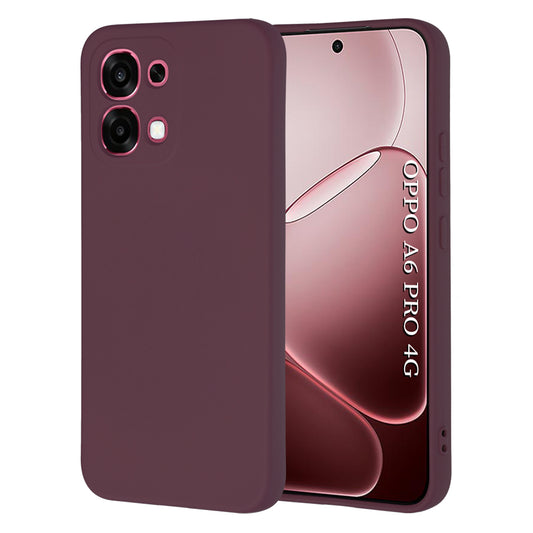 Cover til Oppo A6 Pro 5G / A6 Pro 4G, Techsuit, SoftFlex, Vinrød