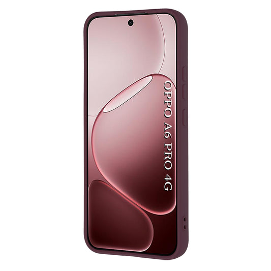 Cover til Oppo A6 Pro 5G / A6 Pro 4G, Techsuit, SoftFlex, Vinrød