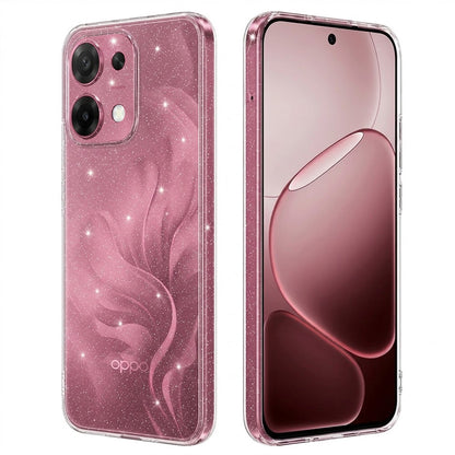 Cover til Oppo A6 Pro 5G / A6 Pro 4G, Techsuit, SparkleSkin, Transparent