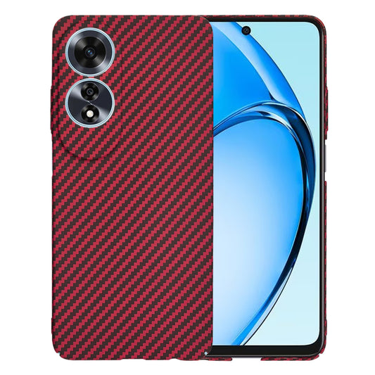 Cover til Oppo A60, Techsuit, Carbonite FiberShell, Rød