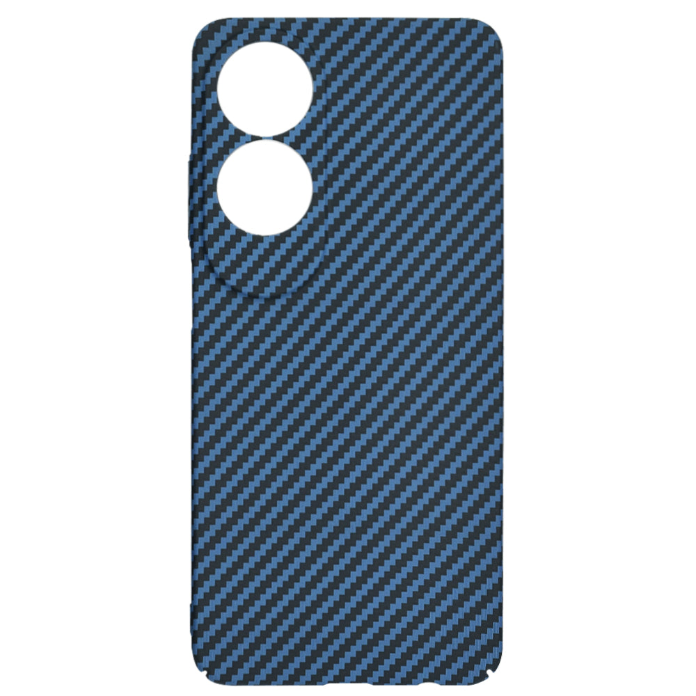 Cover til Oppo A60, Techsuit, Carbonite FiberShell, Turkis