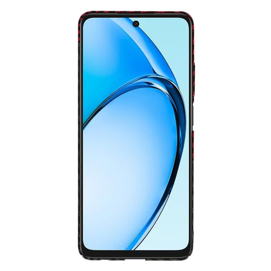 Cover til Oppo A60, Techsuit, Carbonite FiberShell, Sort Rød