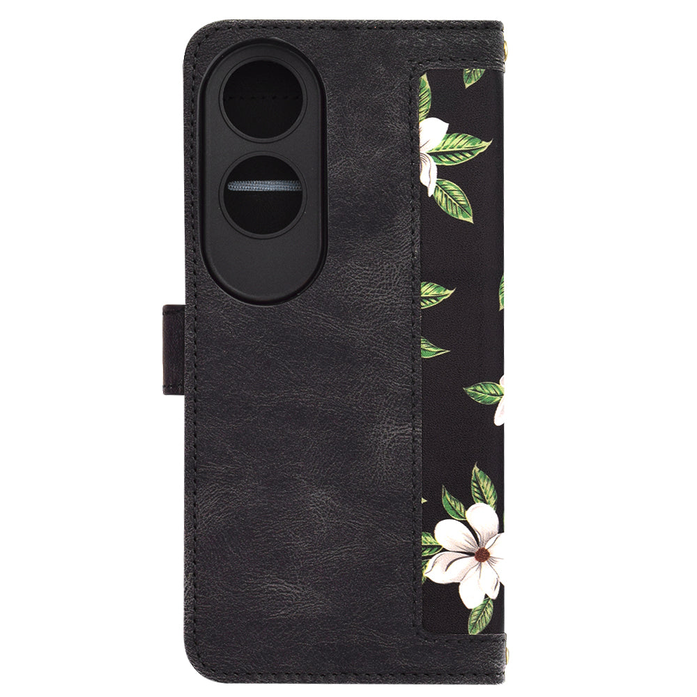 Cover til Oppo A60, Techsuit, FlipCraft, Sort