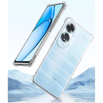 Cover til Oppo A60, Techsuit, Stødabsorberende Klar, Transparent