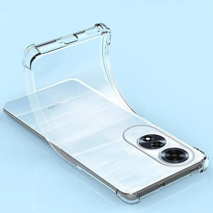 Cover til Oppo A60, Techsuit, Stødabsorberende Klar, Transparent