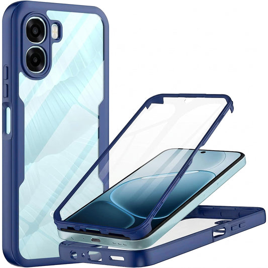 Cover til Oppo A6k 4G / A6x 4G / A6x, Techsuit, ColorVerse 360, Blå