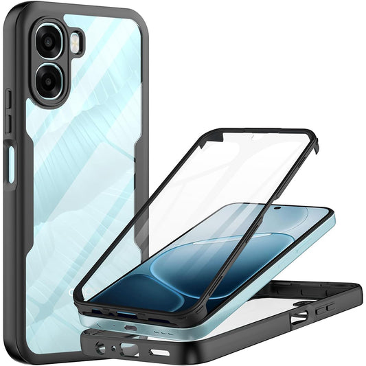 Cover til Oppo A6k 4G / A6x 4G / A6x, Techsuit, ColorVerse 360, Sort