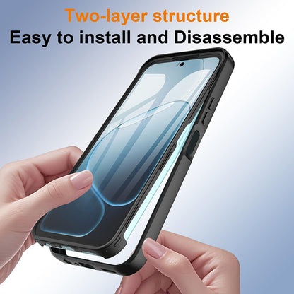 Cover til Oppo A6k 4G / A6x 4G / A6x, Techsuit, ColorVerse 360, Sort