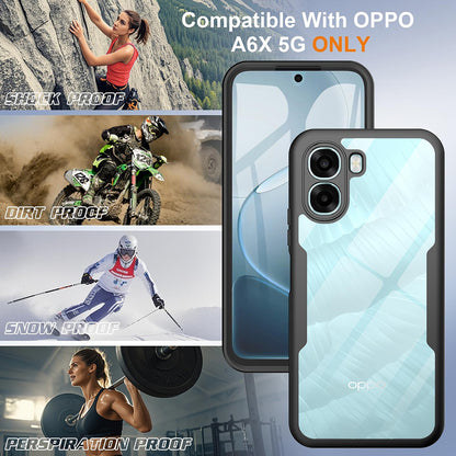 Cover til Oppo A6k 4G / A6x 4G / A6x, Techsuit, ColorVerse 360, Sort