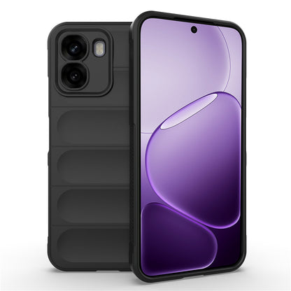 Etui til Oppo A6x 4G / A6x, Techsuit, Magic Shield, Sort