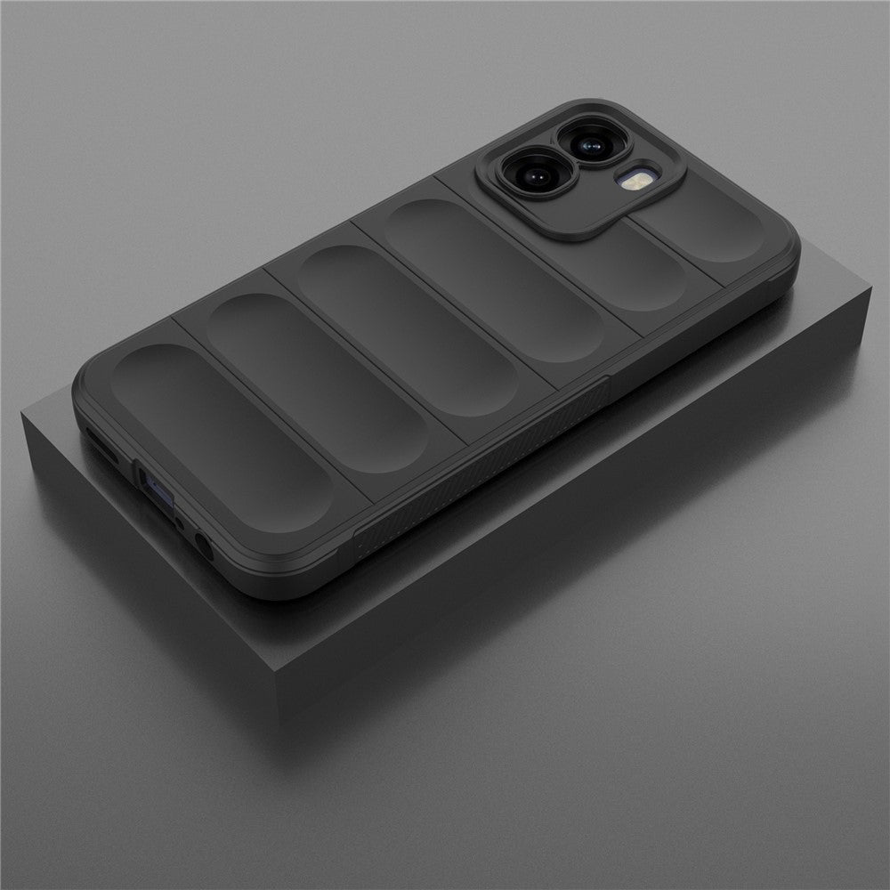 Etui til Oppo A6x 4G / A6x, Techsuit, Magic Shield, Sort