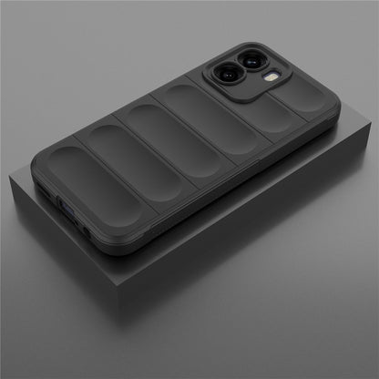 Etui til Oppo A6x 4G / A6x, Techsuit, Magic Shield, Sort
