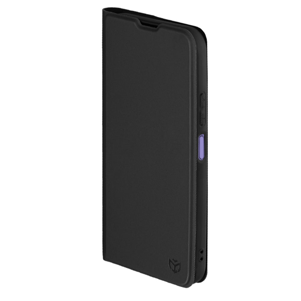 Etui til Oppo A6x 4G / A6x, Techsuit, Magskin Book, Sort