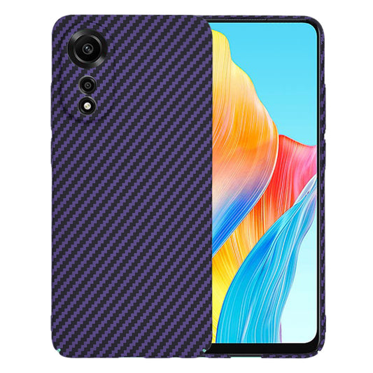 Cover til Oppo A78 4G, Techsuit, Carbonite FiberShell, Lilla