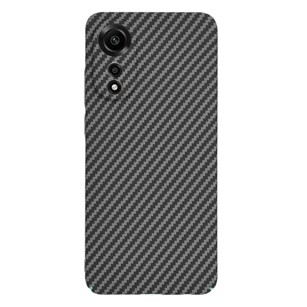 Cover til Oppo A78 4G, Techsuit, Carbonite FiberShell, Sort