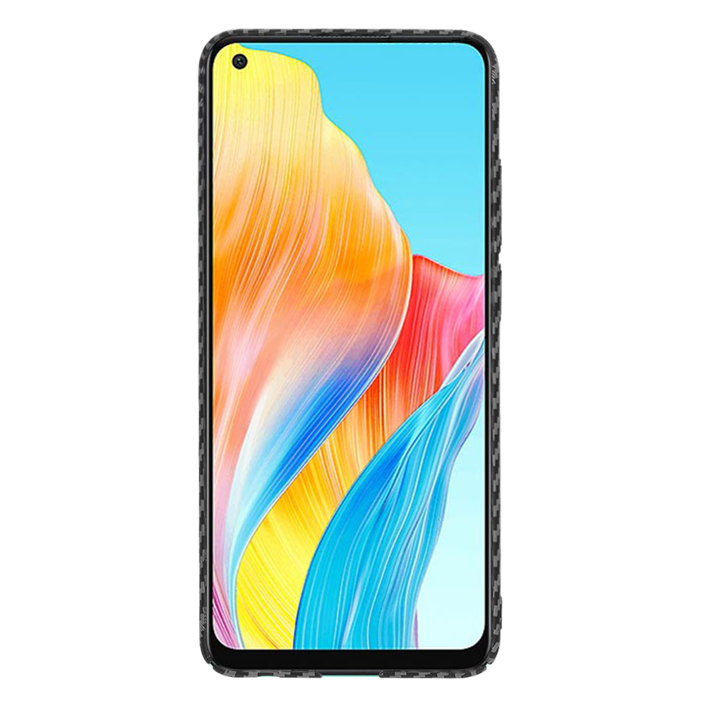 Cover til Oppo A78 4G, Techsuit, Carbonite FiberShell, Sort
