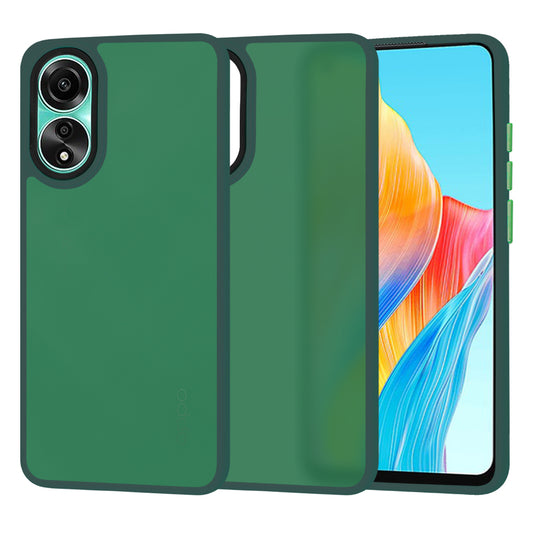 Cover til Oppo A78 4G, Techsuit, HaloFrost, Grøn