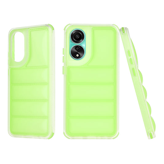 Cover til Oppo A78 4G, Techsuit, Wave Shield, Grøn